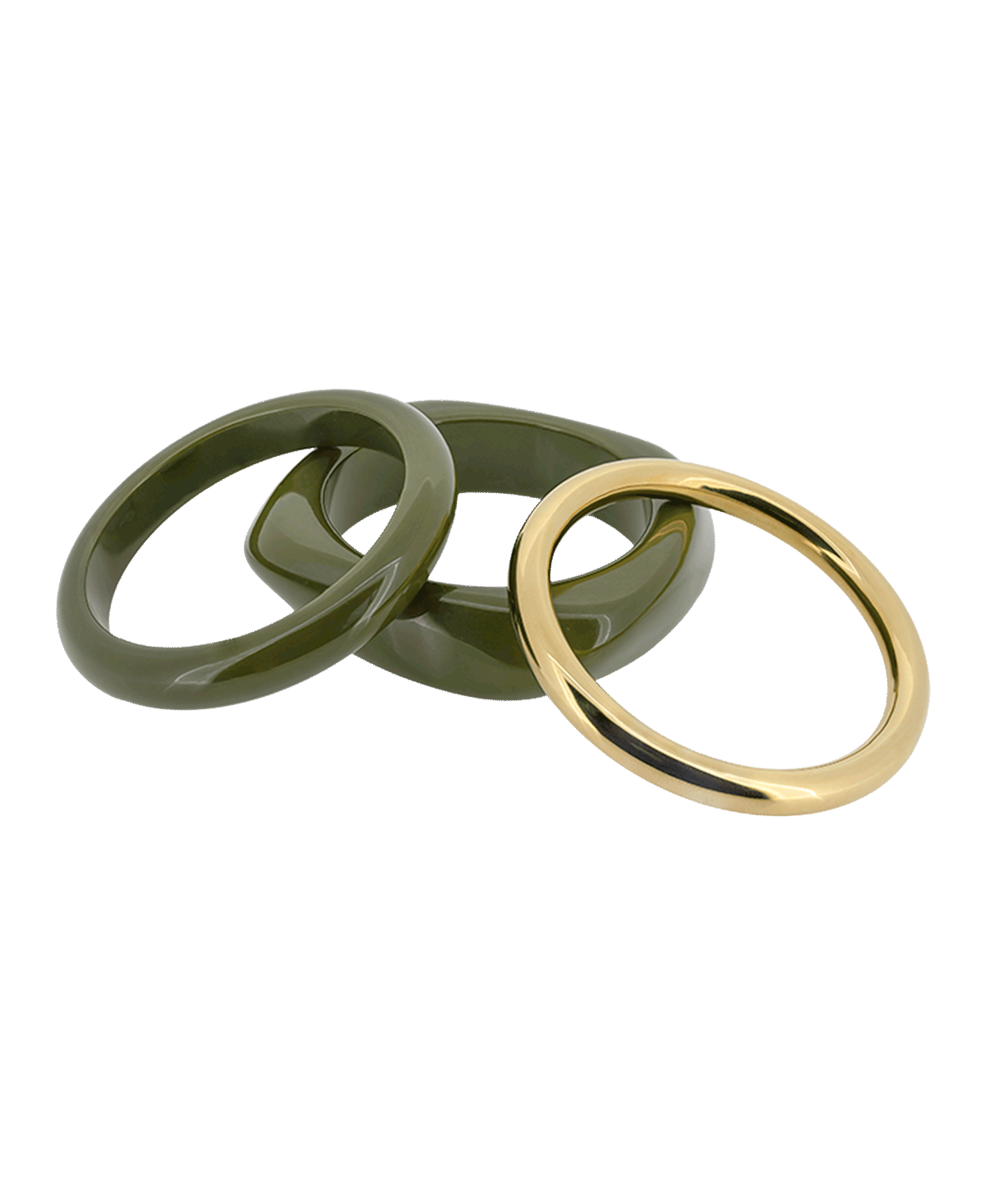 Olive Bangle Set